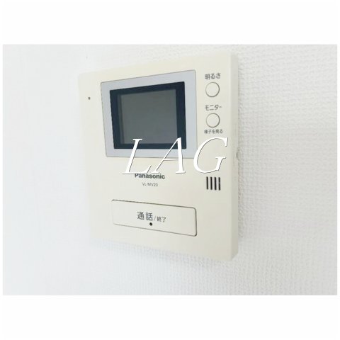 セキュリティ　モニター付インターホンです。