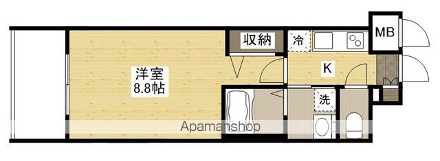 GRACECOURT上八丁堀の間取り写真