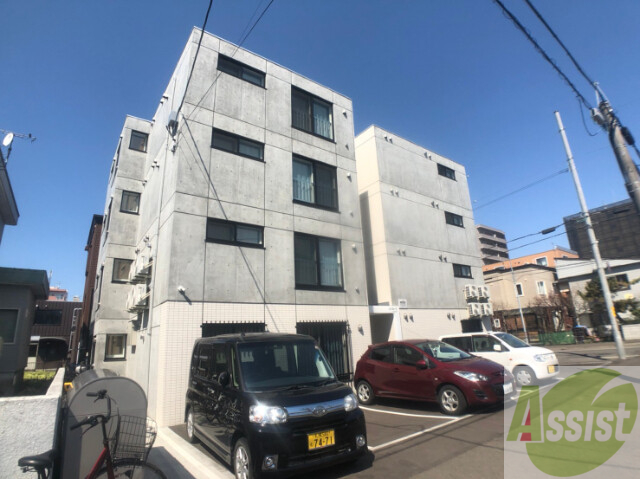 建物外観　札幌市北区北２０条西「ｒｕ－ｂｉ－５」