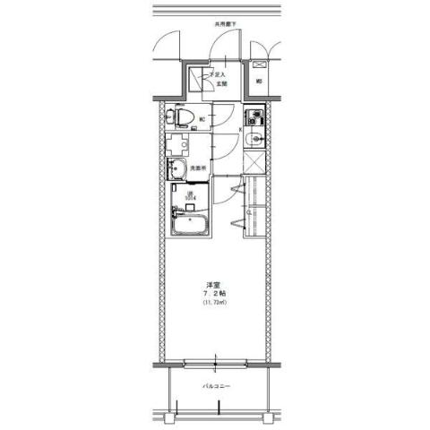 S-RESIDENCE浅間町駅前axialの間取り写真