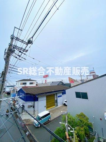 眺望　日当たりがよくお洗濯物がカラッと乾いてくれます♪