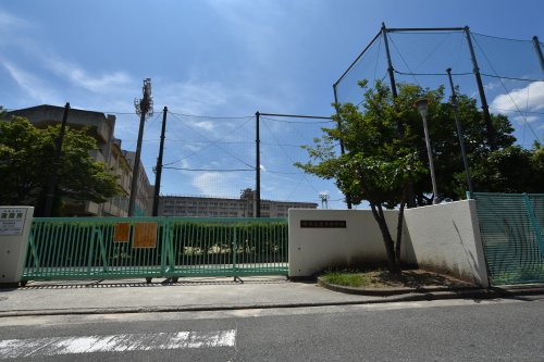 中学校　堺市立深井中学校（中学校）まで487m