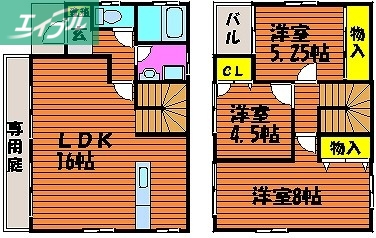 レジデンスラフィネC棟の間取り写真