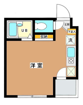 都営三田線 西巣鴨駅 徒歩5分 5階建 築24年の間取り写真