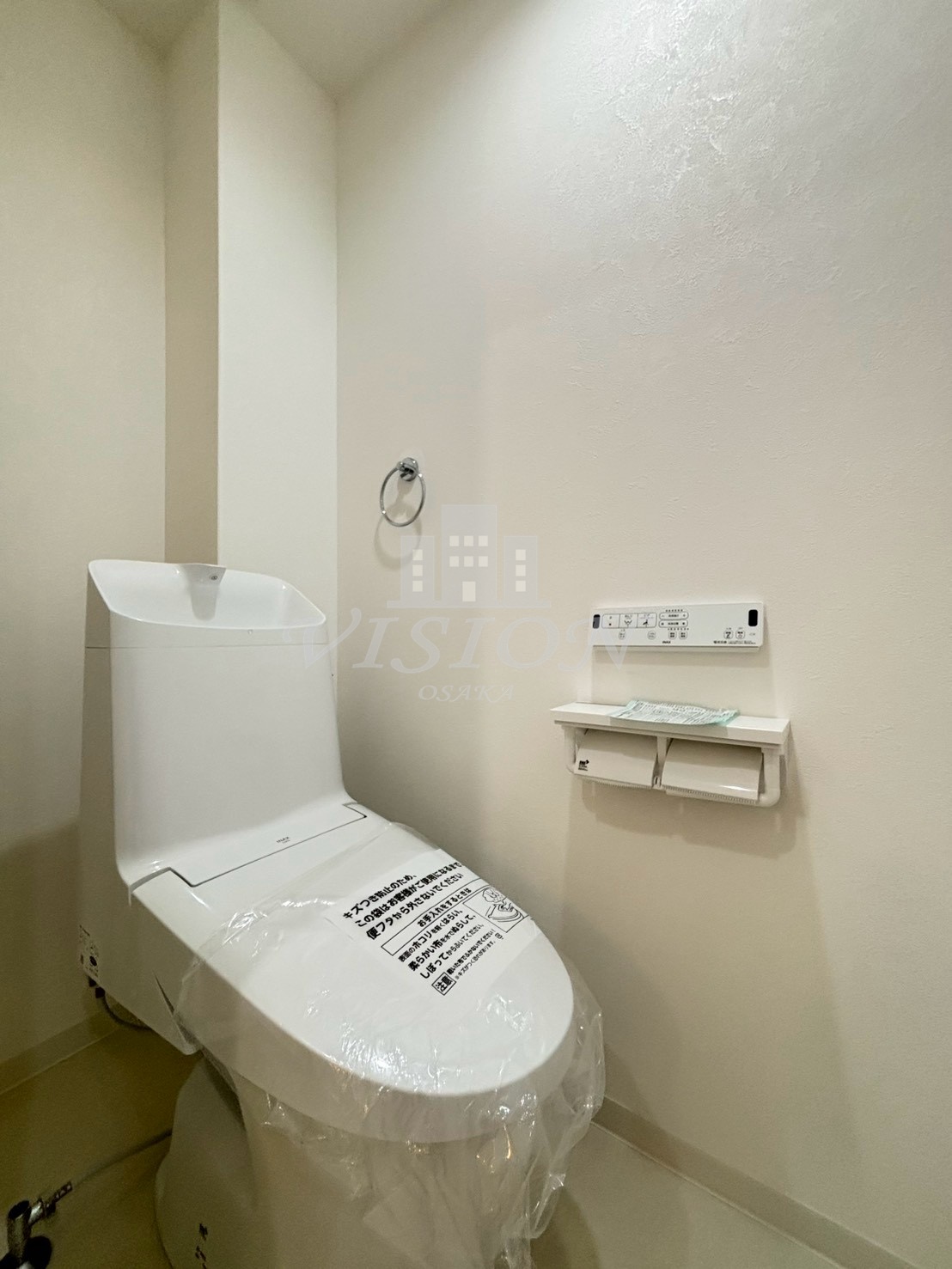 阪急神戸線 神崎川駅 徒歩7分 3階建 築1年のトイレ写真
