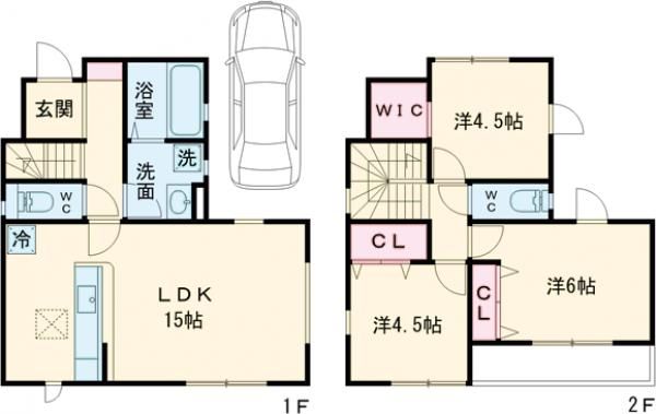 Sumai-to練馬区大泉町02の間取り写真