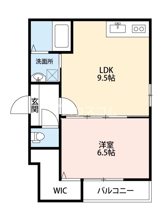 フジパレス上神田III番館の間取り写真
