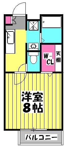 ソレジオ初石の間取り写真