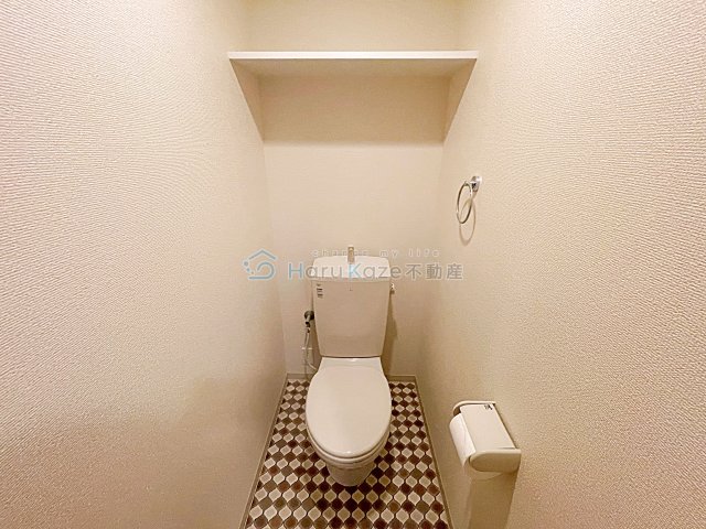 地下鉄名城線 瑞穂運動場東駅 徒歩15分 8階建 築7年のトイレ写真