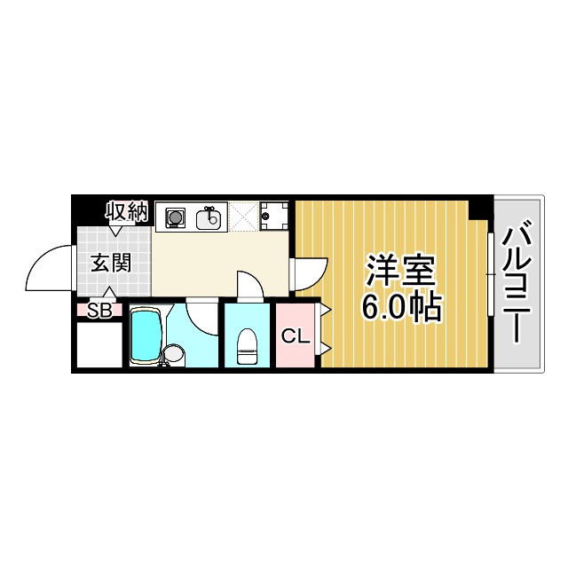 サテライトビル1の間取り写真