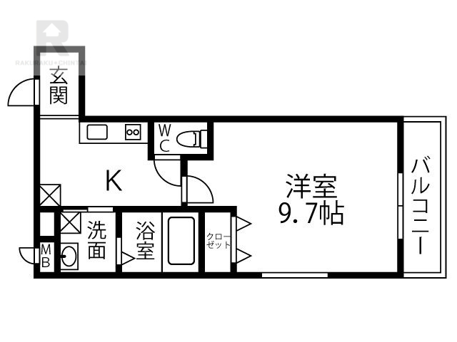 フジパレス都島御幸町V番館の間取り写真