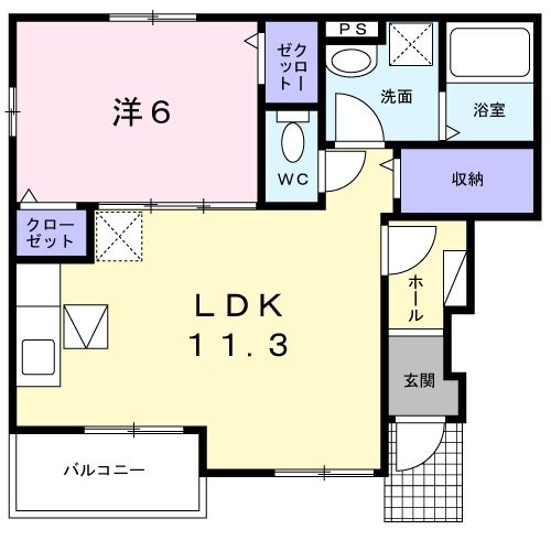 アンベリールIIIの間取り写真