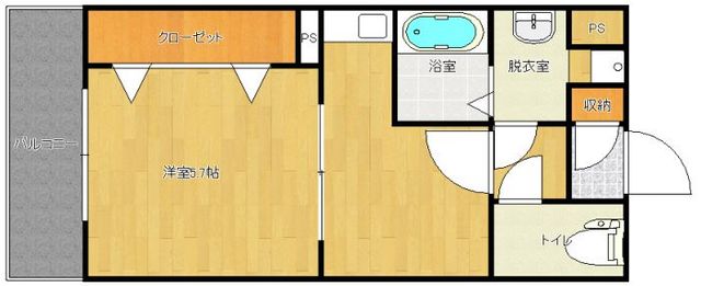 その他　使い勝手の良い１ＤＫタイプ