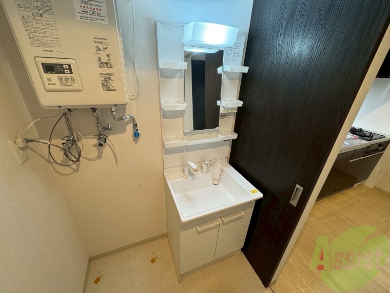 洗面設備　シャンプードレッサーで身支度もラクラクです！