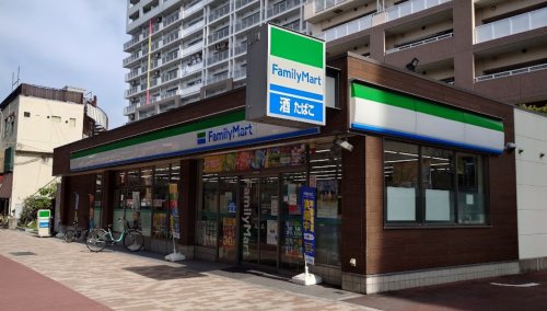 コンビニ　ファミリーマート東今里一丁目店（コンビニ）まで455m