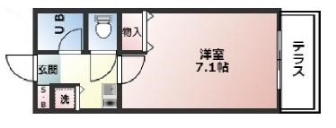 シャトラン弓木弐番館の間取り写真