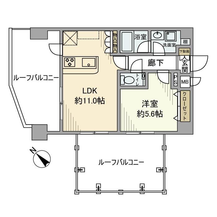 スプレスター大森山王の間取り写真