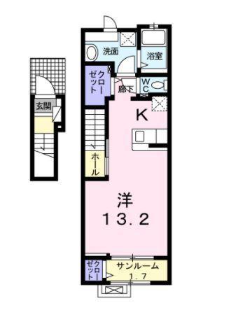 ミニョンガーデン IIIの間取り写真