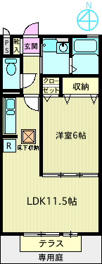 シマハウスの間取り