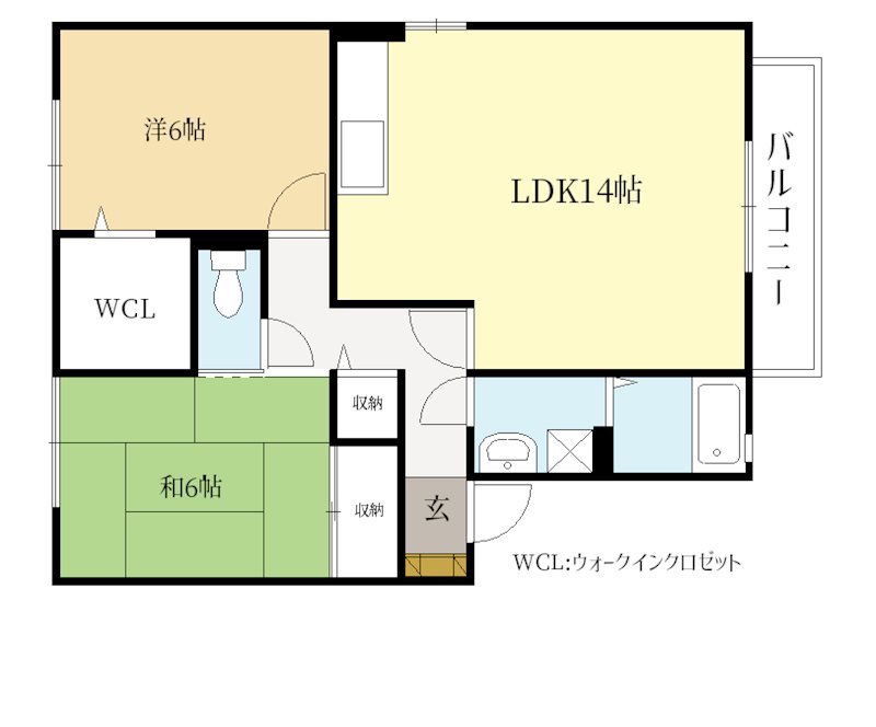 アムール州見台の間取り