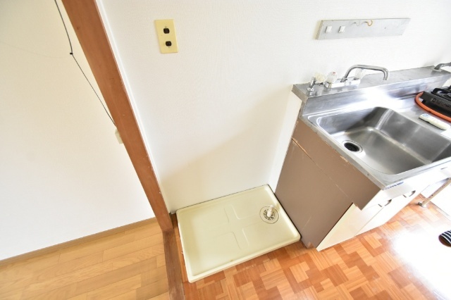 洗面設備　洗濯機置場