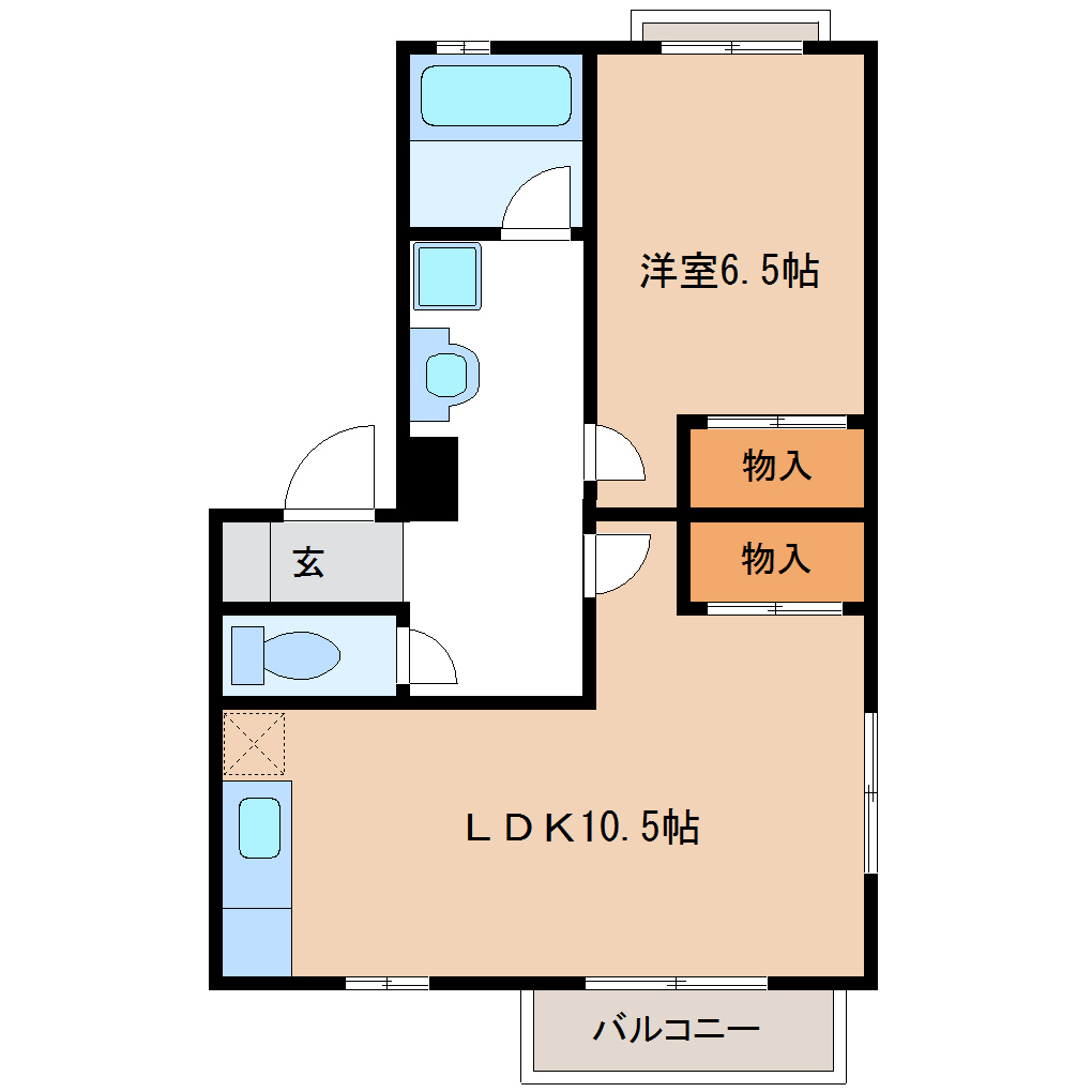 アルカンシエルの間取り