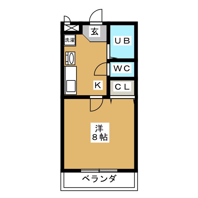 パールマンションIIIの間取り