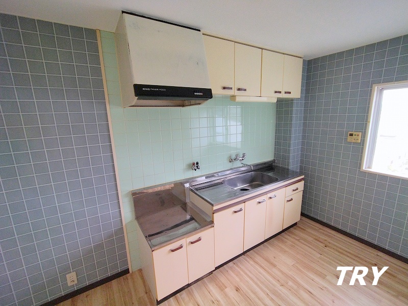 キッチン　ガスコンロ対応キッチン