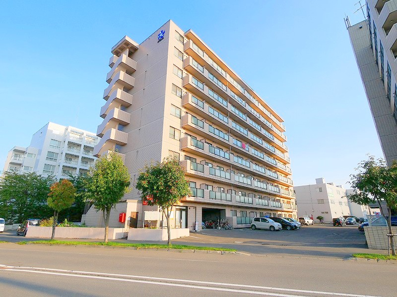 建物外観　新さっぽろ駅徒歩圏内♪便利な立地が魅力です♪