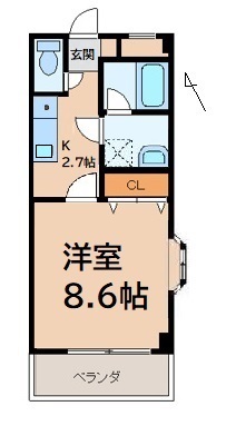 リベルテ順の間取り