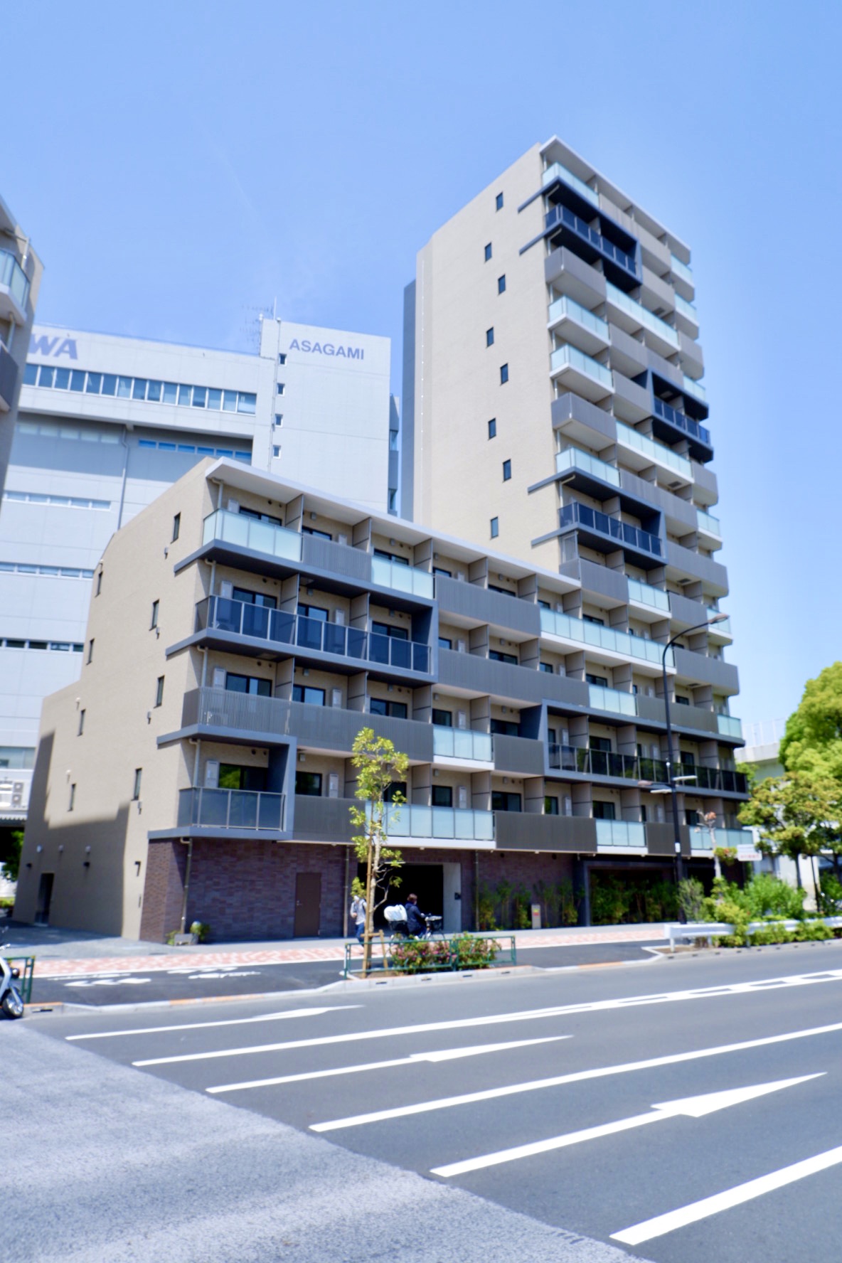 ONE ROOF RESIDENCE KIBA EASTの建物外観