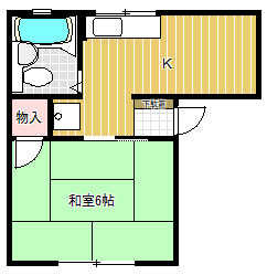 メゾン清香の間取り