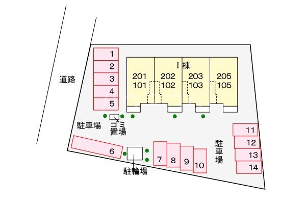 【羽島市竹鼻町狐穴のアパートのその他】