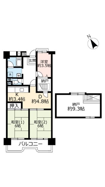 ＵＲポートアイランドの間取り