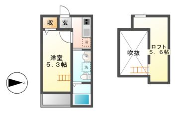 プレミア中村公園の間取り