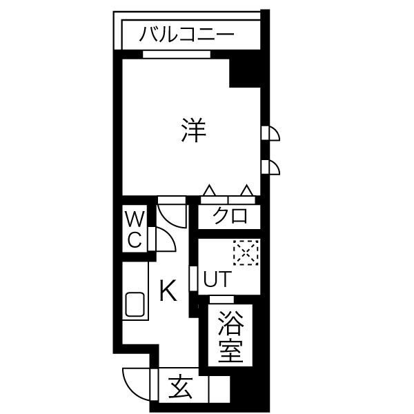 ヴィガラス新橋の間取り