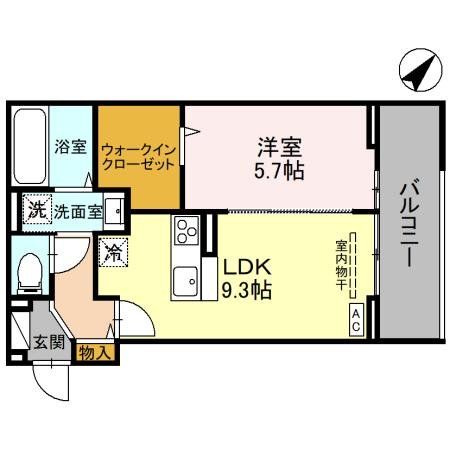 さいたま市北区宮原町のアパートの間取り