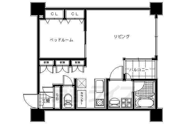 ＩＭＰＡＣＴ　ＩＫＵの間取り