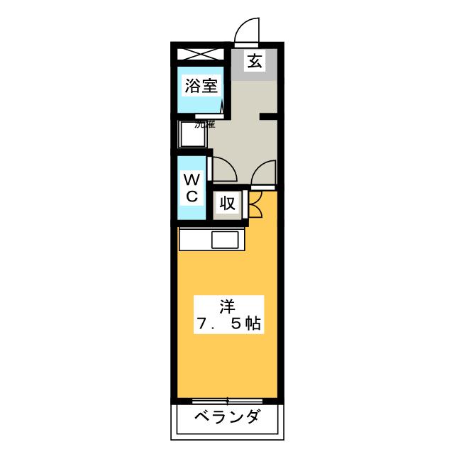 ダイアナポリス鳥居Iの間取り