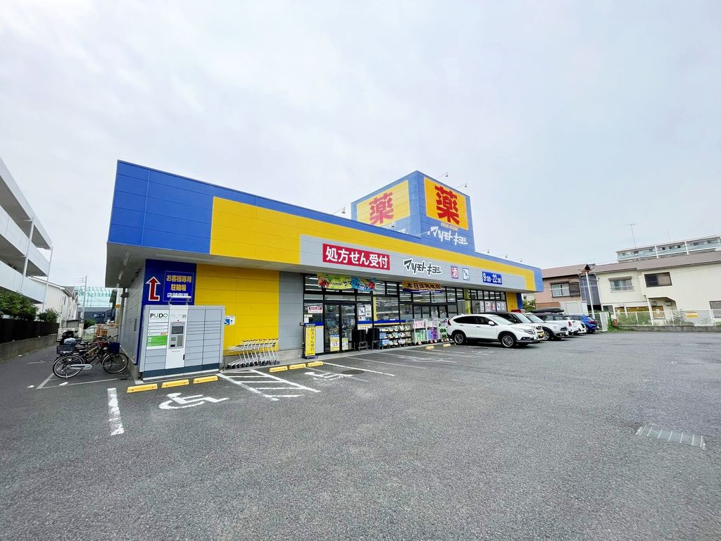 【茅ヶ崎市高田のマンションのドラックストア】