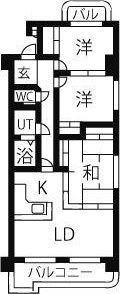 アルカディアII牧の里の間取り