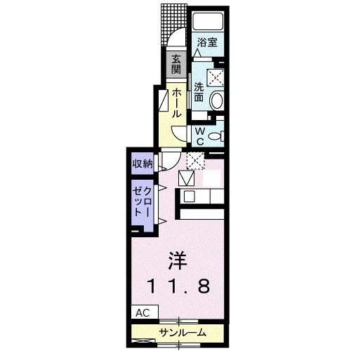 カルム　メゾン　IIIの間取り