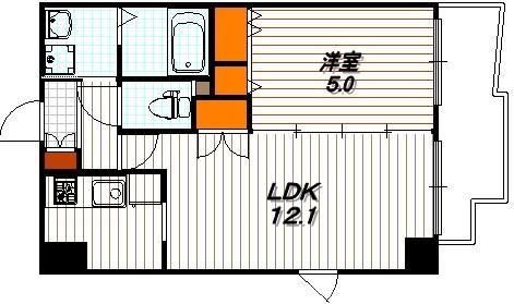 サムティ京都二条の間取り