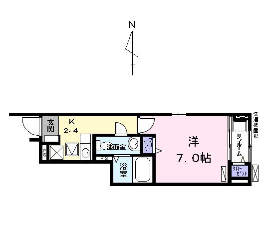 カルム応仁の間取り