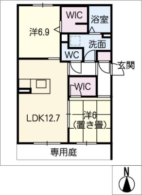 シャーメゾンベレオ天王の間取り