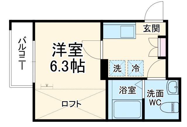 KLEIS日進II（KISさいたま市北区日進町アパート1期）の間取り