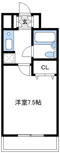 【相模原市緑区橋本のマンションの間取り】