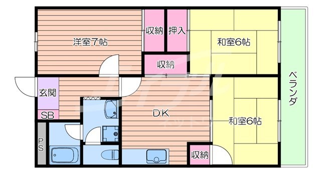 グランドピア木内の間取り