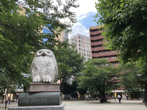 【豊島区東池袋のマンションの公園】