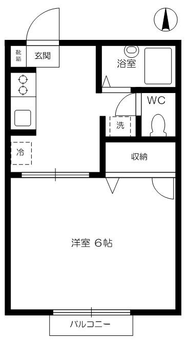 ハイツＴ＆Ｃの間取り